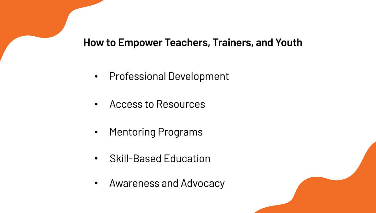 How to Empower Teachers, Trainers, and Youth  Image